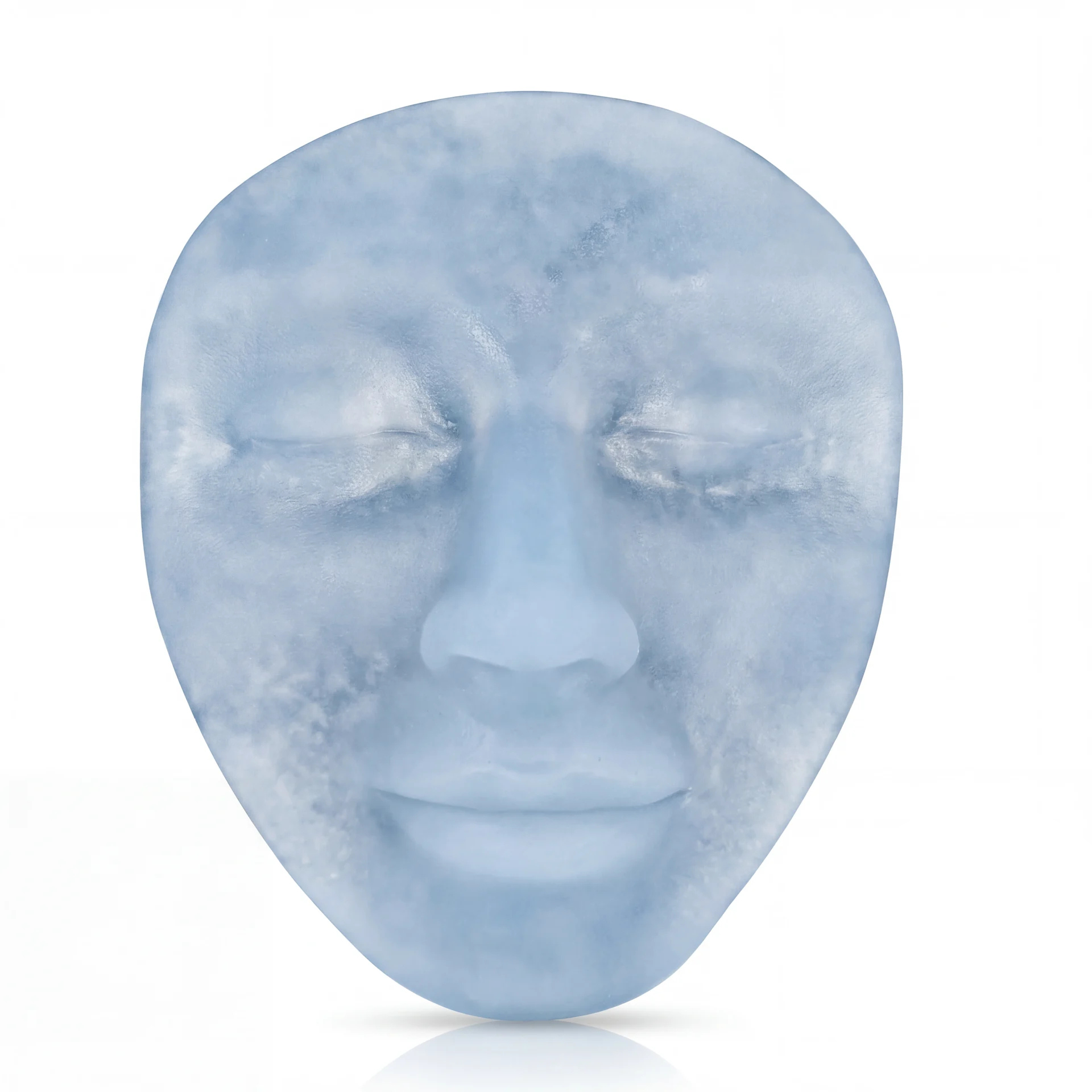 Durchsichtige Übungshaut Gesicht von MAGISTRA: Lippen, Augen & Augenbrauen